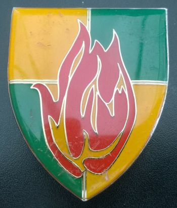 Coat of arms (crest) of the 45th Group, South African Army