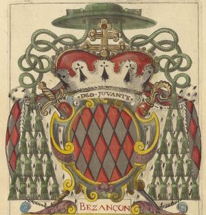 Arms of Honoré-François Grimaldi de Monaco