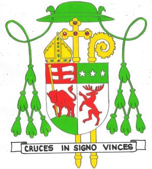 Arms (crest) of Dennis Joseph Dougherty