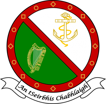 Coat of arms (crest) of the Irish Naval Service