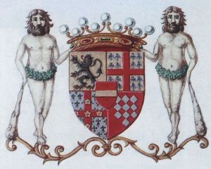 Wapen van Kruishoutem/Arms (crest) of Kruishoutem