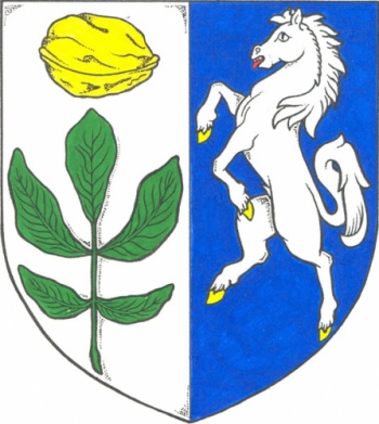 Arms (crest) of Ořech (Praha-západ)