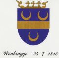 Wapen van Woubrugge/Coat of arms (crest) of Woubrugge
