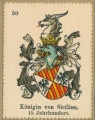 Wappen von Königin von Sicilien