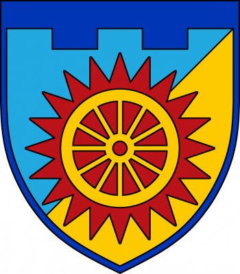 Coat of arms (crest) of 135th Territorial Defence Battalion, Ukraine