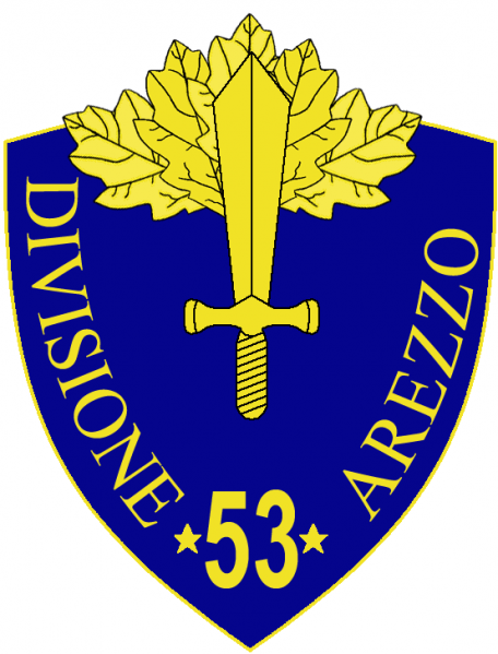 File:53rd Infantry Division Arezzo, Italian Army.png