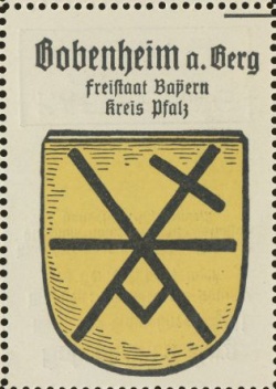 Wappen von Bobenheim am Berg/Coat of arms (crest) of Bobenheim am Berg