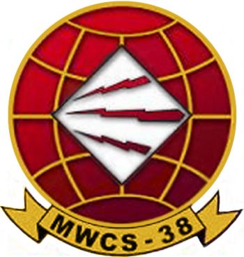 Coat of arms (crest) of MWCS-38 Red Lightning, USMC