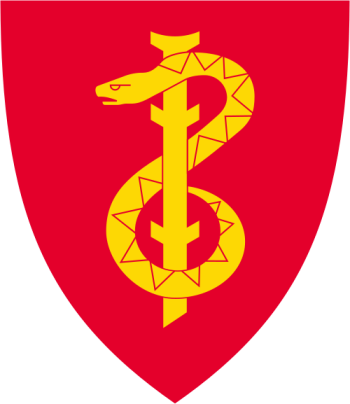 Coat of arms (crest) of the Sanitary School and Training Unit, Norwegian Army