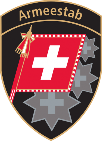 Coat of arms (crest) of the Armed Forces Staff, Switzerland