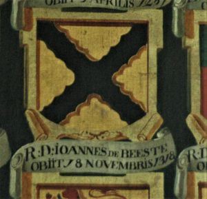 Arms (crest) of Joannes van Beesd