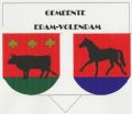 Wapen van Edam/Coat of arms (crest) of Edam