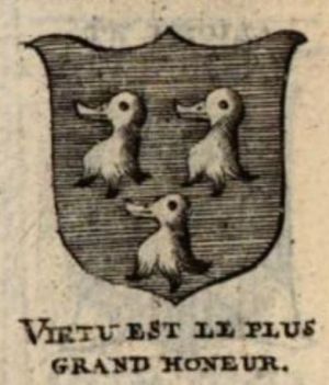 Arms (crest) of Edmund Lacy