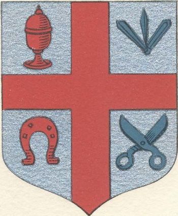 Arms (crest) of Pharmacists, Surgeons, Caretakers, Muledrivers and Tailors in Callian