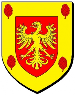 Blason de Pressigny-les-Pins/Coat of arms (crest) of {{PAGENAME