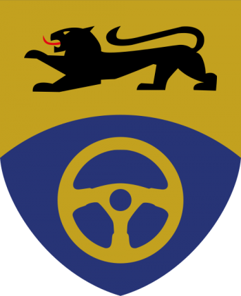 Coat of arms (crest) of the Driver's Training Centre Dornstadt, German Army