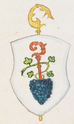 Arms (crest) of Conrad II (Abbot of Lucelle)