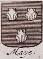 Wapen van Maye/Arms (crest) of Maye