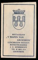 Wapen van Groesbeek/Arms (crest) of Groesbeek