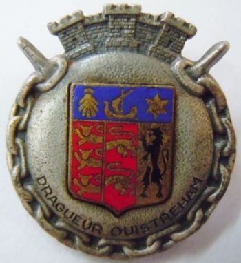 Blason de Minesweeper Ouistreham, French Navy/Arms (crest) of Minesweeper Ouistreham, French Navy