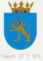 Wapen van Nijkerk/Coat of arms (crest) of Nijkerk