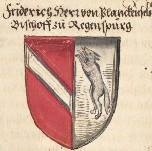 Arms (crest) of Friedrich von Plankenfels