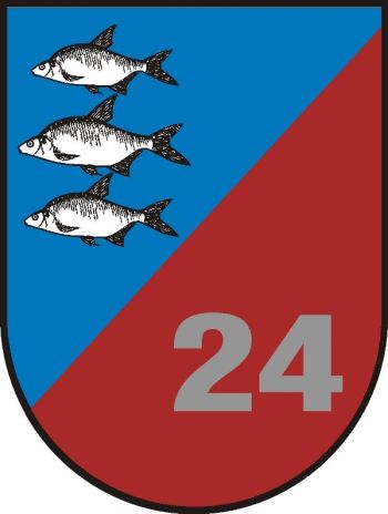 Coat of arms (crest) of 24th Military Economic Department, Polish Army