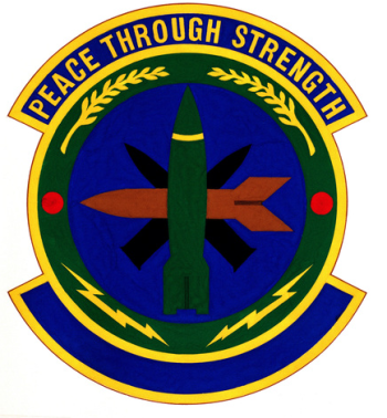 Coat of arms (crest) of the 43rd Munitions Maintenance Squadron, US Air Force