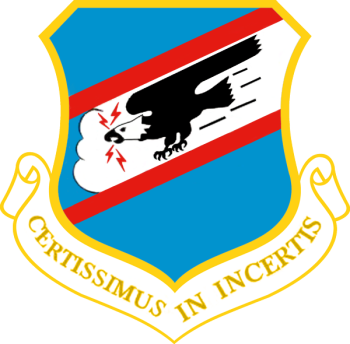 Coat of arms (crest) of the 464th Tactical Airlift Wing, US Air Force