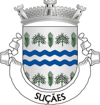 Brasão de Suçães/Arms (crest) of Suçães