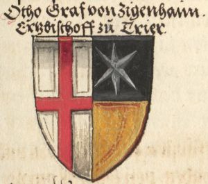Arms of Otto von Ziegenhain