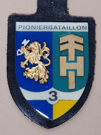 Coat of arms (crest) of the 3rd Pioneer Battalion, Austrian Army