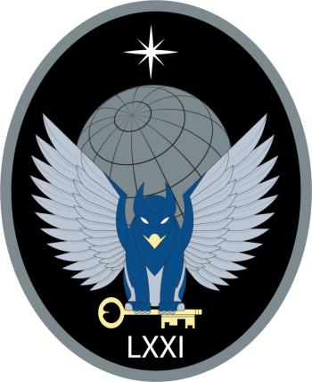 Coat of arms (crest) of the 71st Intelligence Surveillance and Reconnaissance Squadron, US Space Force