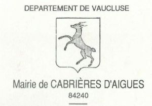 Coat of arms (crest) of Cabrières-d'Aigues