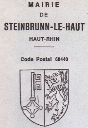 Blason de Steinbrunn-le-Haut