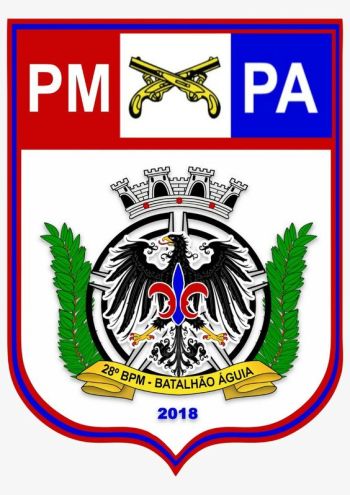 Coat of arms (crest) of 28th Military Police Battalion Aguia, Military Police of Pará