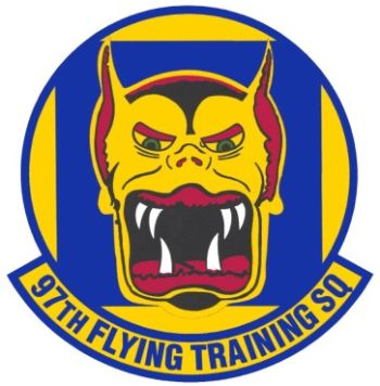 Coat of arms (crest) of the 97th Flying Training Squadron, US Air Force