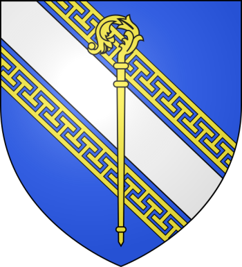 Arms (crest) of Abbey of Saint Basle de Verzy