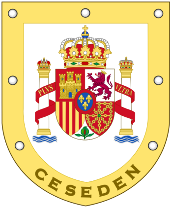 Coat of arms (crest) of the Centre for Higher Defence Studies, Spain