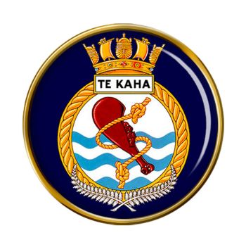 Coat of arms (crest) of the Frigate HMNZS Te Kaha (F77), RNZN