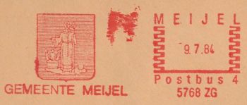 Wapen van Meijel/Coat of arms (crest) of Meijel