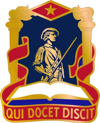 Arms of National Guard Professional Education Center, USA