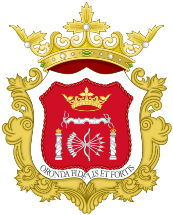Escudo de Ronda (Málaga)/Arms (crest) of Ronda (Málaga)