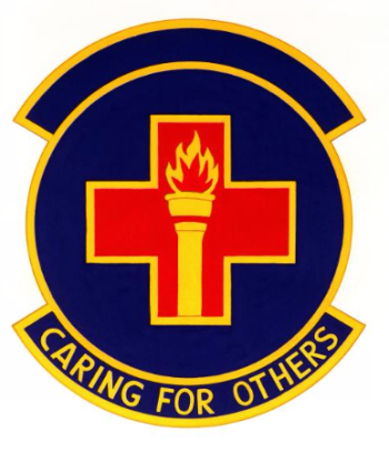Coat of arms (crest) of the USAF Clinic Sembach, US Air Force