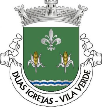 Brasão de Duas Igrejas (Vila Verde)/Arms (crest) of Duas Igrejas (Vila Verde)