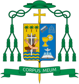 Arms (crest) of Victor de la Cruz Ocampo