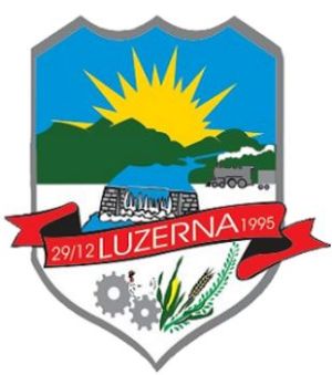 Arms (crest) of Luzerna (Santa Catarina)