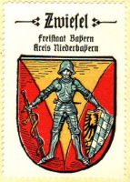 Wappen von Zwiesel/Arms of Zwiesel