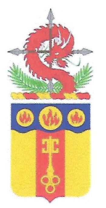 Coat of arms (crest) of 35th Support Battalion, US Army