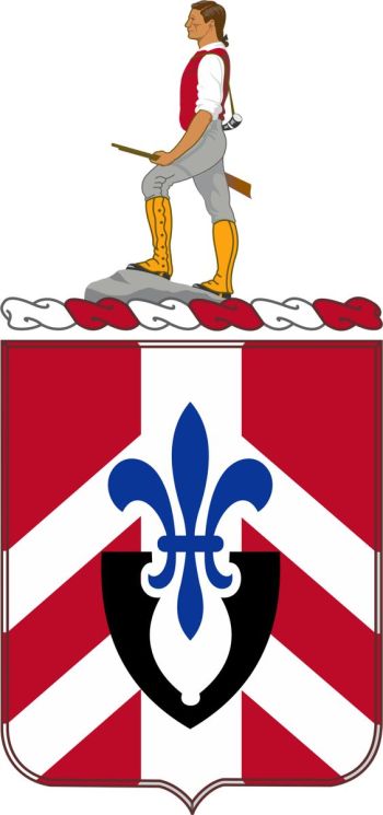 Coat of arms (crest) of 389th Engineer Battalion, US Army